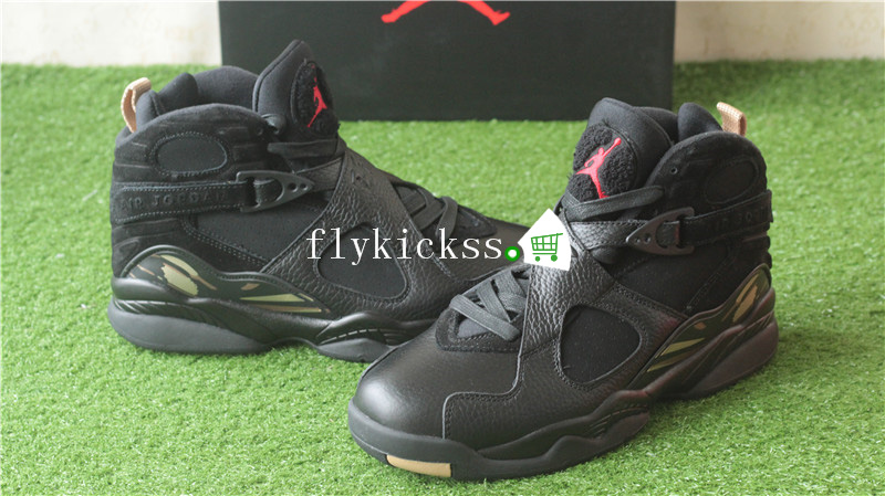 Authentic Air Jordan 8 Retro OVO Black